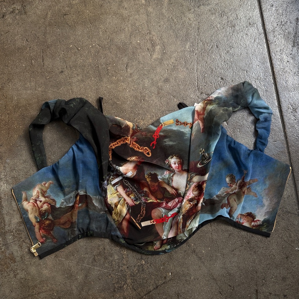 Vivienne Westwood 2000$ NWT 2022 Boucher Painting Corset - Picture 1 of 11